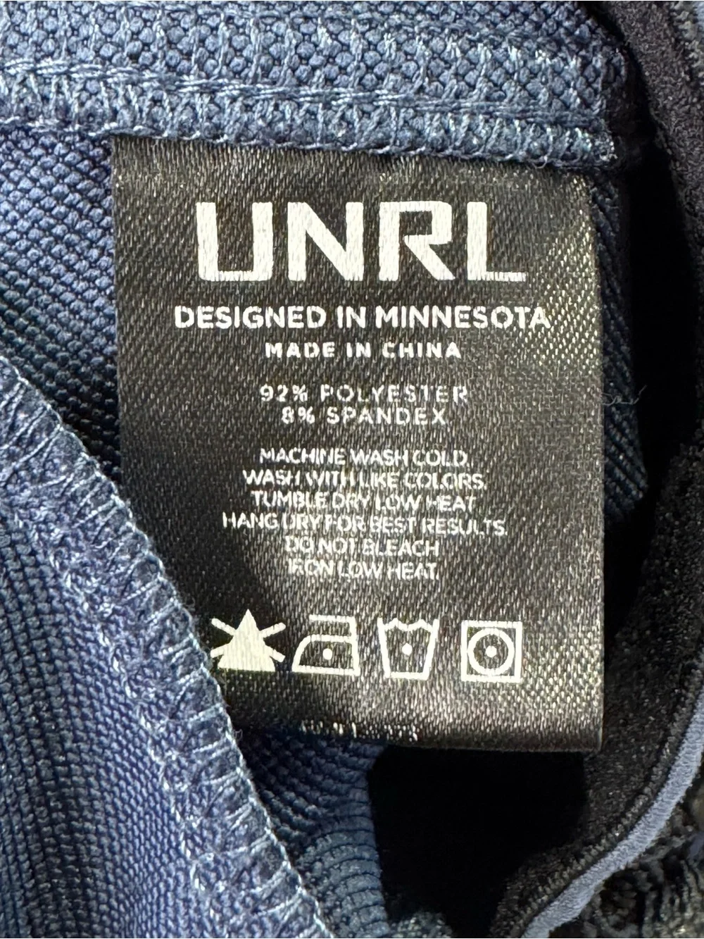 UNRL Performance Pant Men's Medium Athletic Joggers Navy Blue
